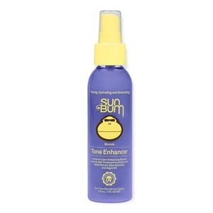 SUN BUM blonde violet tone enhancer leave in spray